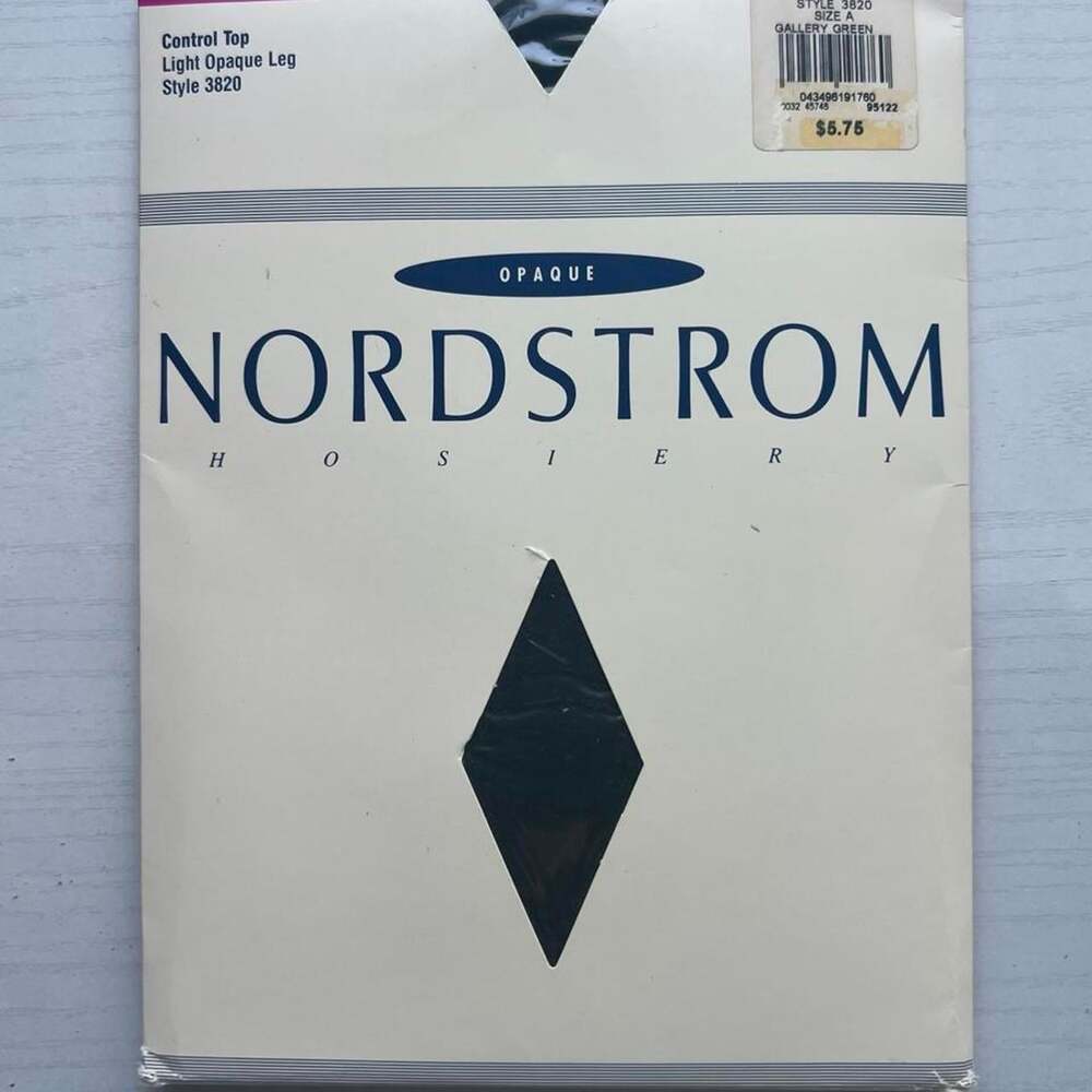 Nordstrom Women's Black and White Hosiery-tights